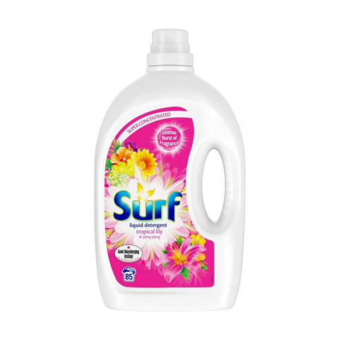 Surf Tropical Lily & Ylang Liquid Laundry Detergent 85 Washes 2.975L in UK
