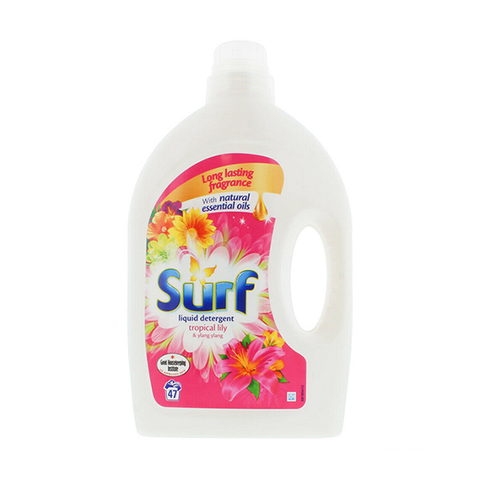 Surf Tropical Lily & Ylang-Ylang Liquid Detergent 47 Wash 1.645L in UK