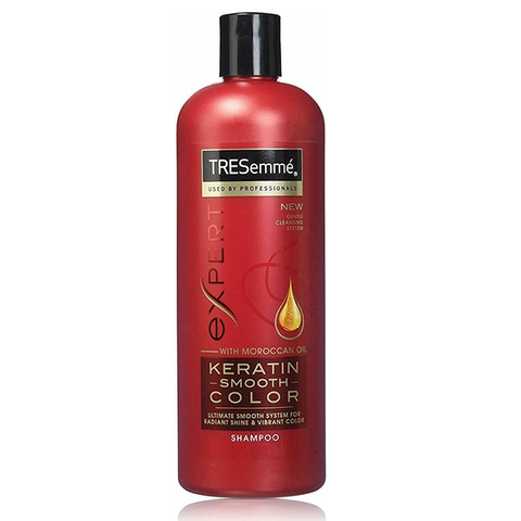 TRESemmé Expert Shampoo Keratin Smooth Colour with Moroccan Oil 500ml in UK
