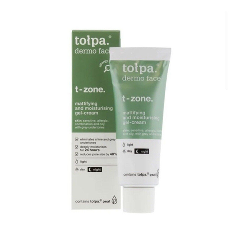 Tolpa Dermo Face T-Zone Mattifying & Moisturising Gel-Cream 40ml in UK