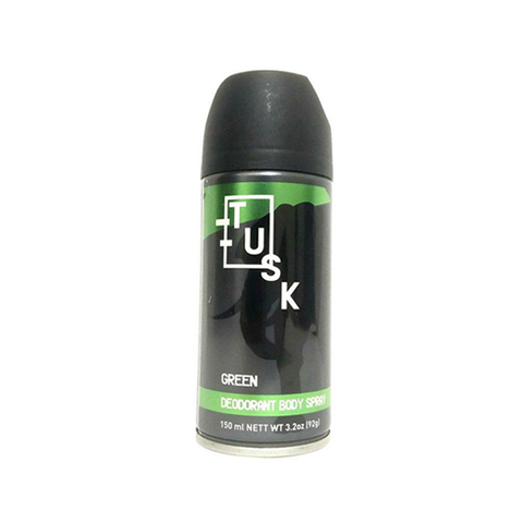 Tusk Green Deodorant Body Spray 150ml in UK