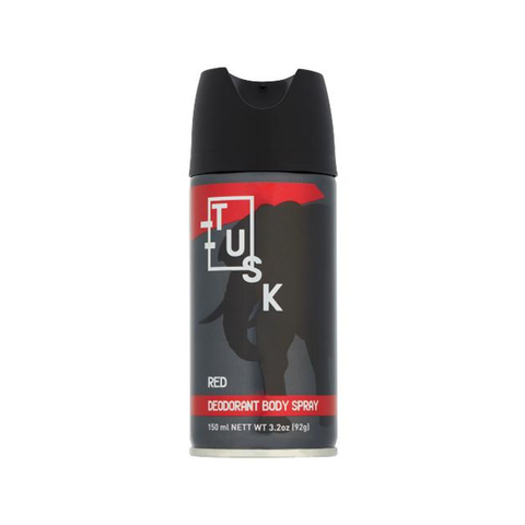 Tusk Red Deodorant Body Spray 150ml in UK