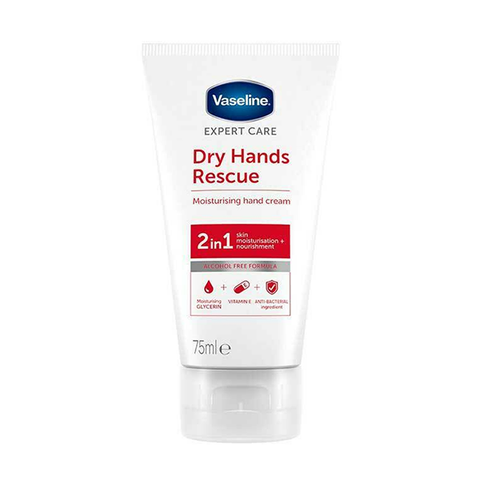Vaseline Dry Hands Rescue 2 In 1 Moisturising Hand Cream 75ml in UK