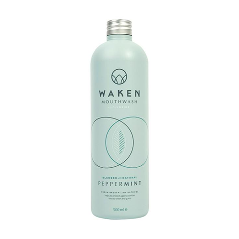 Waken Alcohol Free Peppermint Mouthwash 500ml in UK