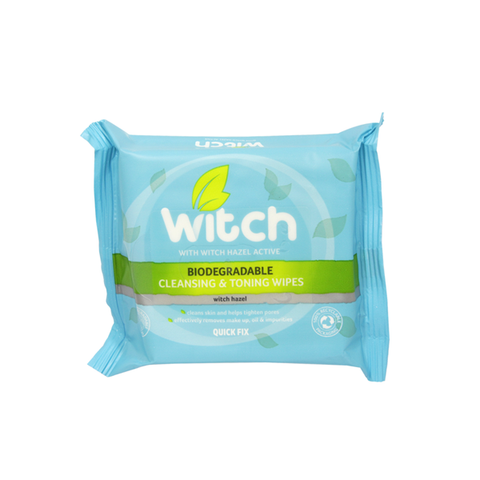 Witch Biodegradable Cleansing+Toning Wipes 20's in UK