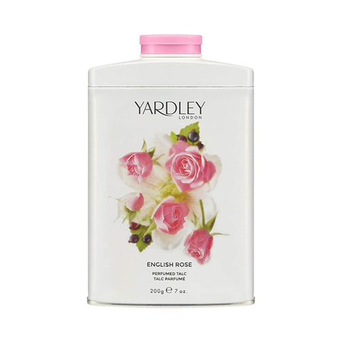 Yardley English Rose Perfumed Talc 200g in UK
