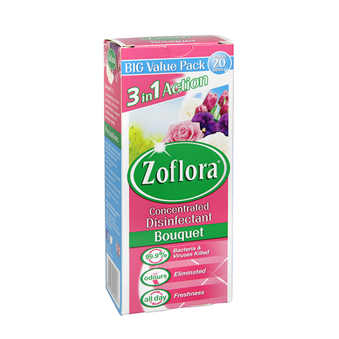 Zoflora Concentrated Disinfectant 3in1 Bouquet 500ml in UK