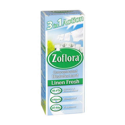 Zoflora Concentrated Disinfectant 3in1 Linen Fresh 120ml in UK