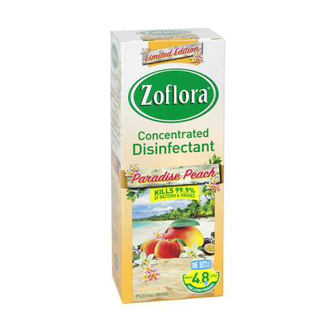 Zoflora Concentrated Disinfectant Paradise Peach 120ml in UK